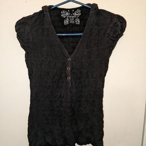 NO BOUNDARIES SLEEVELESS HOODIE (Black)